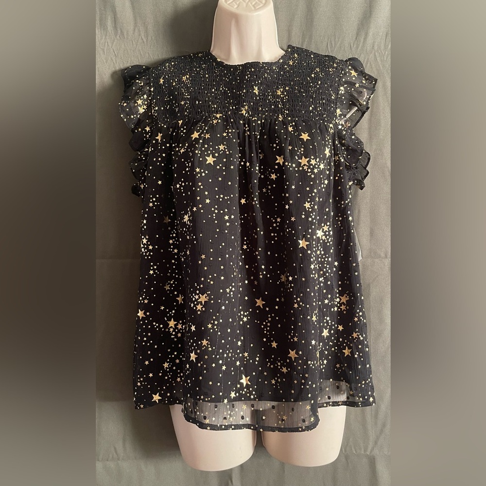(12) NWT women's top Aqua (S) MSRP $68